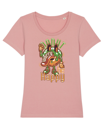 Donut Worry Be Happy Canyon Pink
