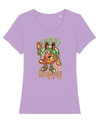 Donut Worry Be Happy Lavender Dawn