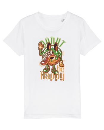 Donut Worry Be Happy White
