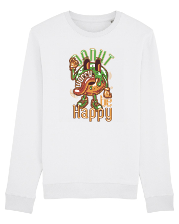 Donut Worry Be Happy White