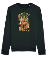 Donut Worry Be Happy Bluză mânecă lungă Unisex Rise