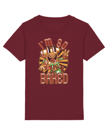 I'm So Baked Burgundy