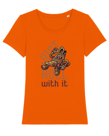 Just Roll With It Bright Orange