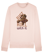 Just Roll With It Bluză mânecă lungă Unisex Rise