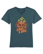 Wake and Bake Tricou mânecă scurtă guler V Bărbat Presenter