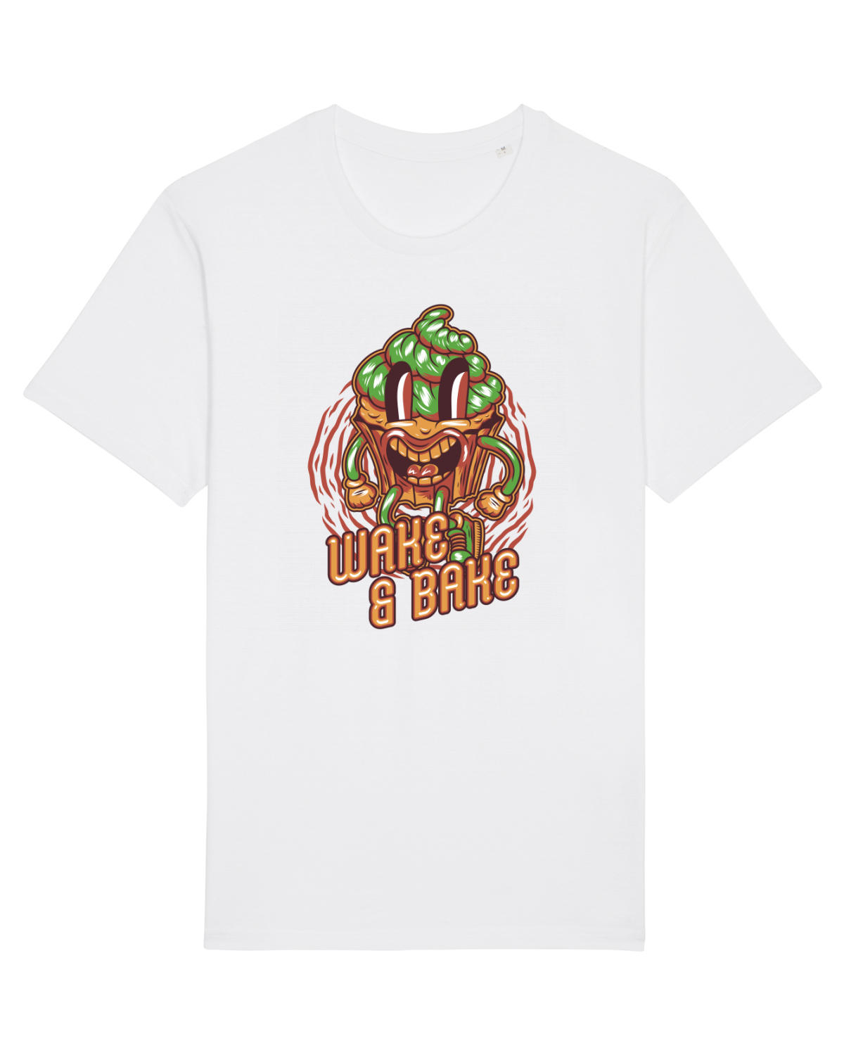 Tricou mânecă scurtă Unisex Rocker White