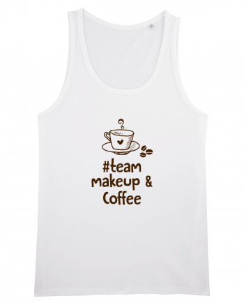 Team makeup and coffee White