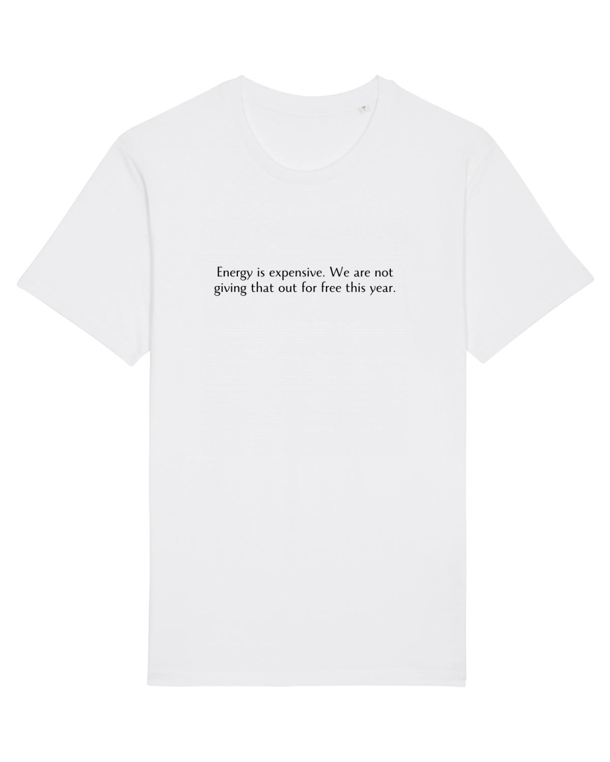 Tricou mânecă scurtă Unisex Rocker White