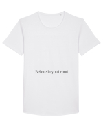 believe in your brand Tricou mânecă scurtă guler larg Bărbat Skater