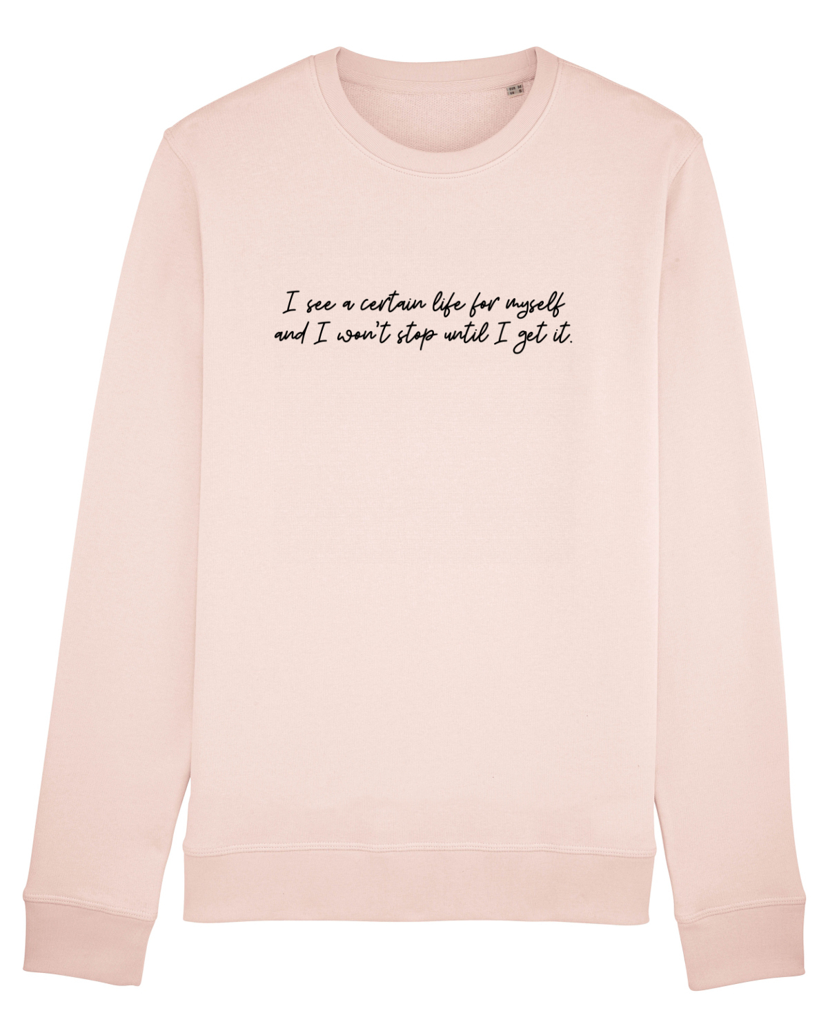Bluză mânecă lungă Unisex Rise Candy Pink