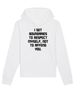 i set boundaries to respect... Hanorac Unisex Drummer