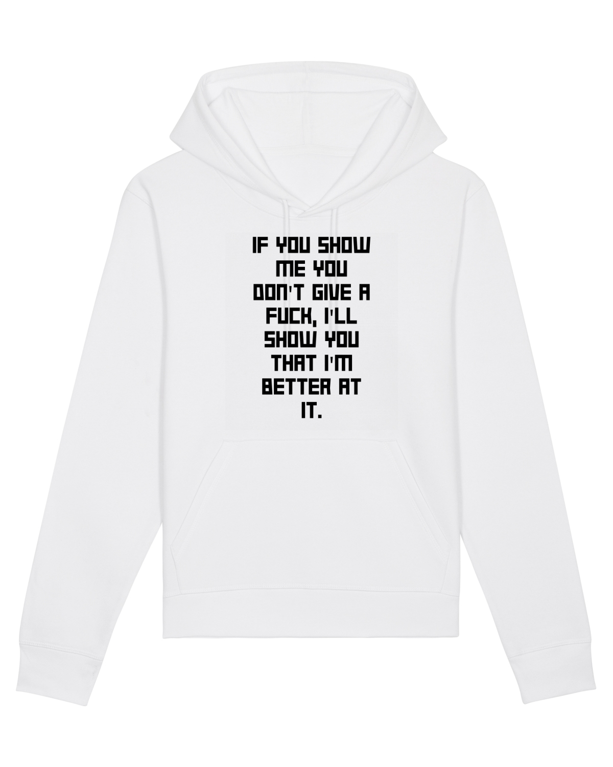 Hanorac Unisex Drummer White