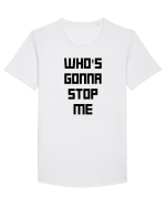 who s gonna stop me Tricou mânecă scurtă guler larg Bărbat Skater