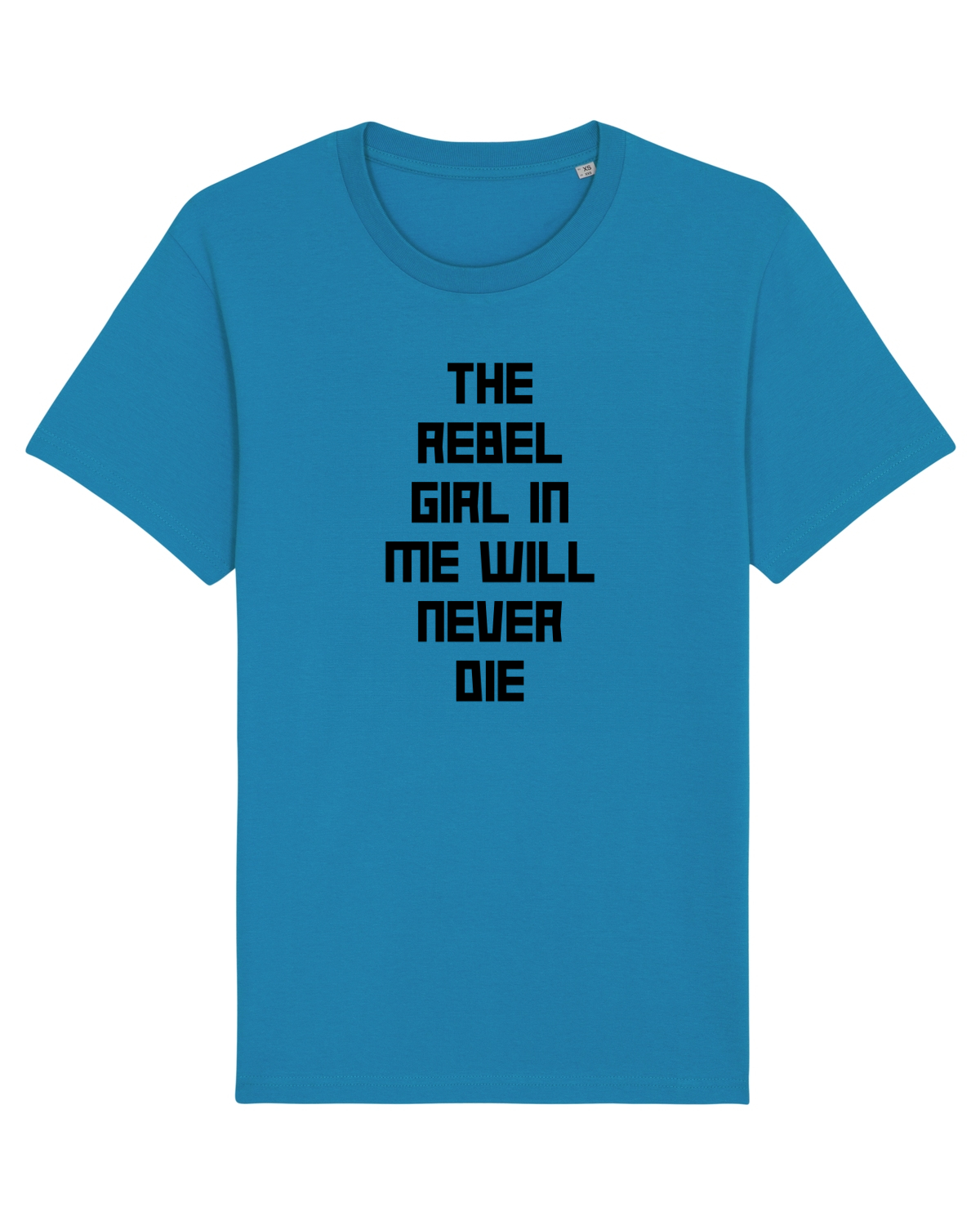 Tricou mânecă scurtă Unisex Rocker Azur