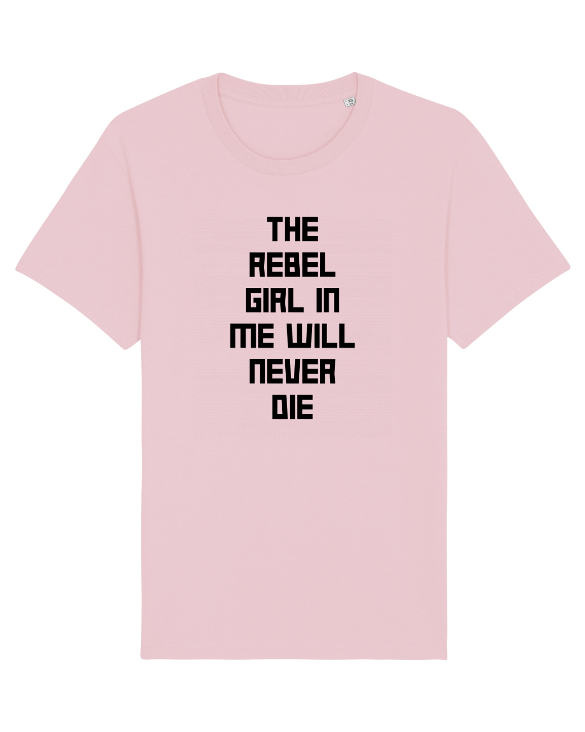 Tricou mânecă scurtă Unisex Rocker Cotton Pink