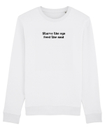 starve the ego... Bluză mânecă lungă Unisex Rise