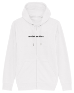 no risk no story Hanorac cu fermoar Unisex Connector