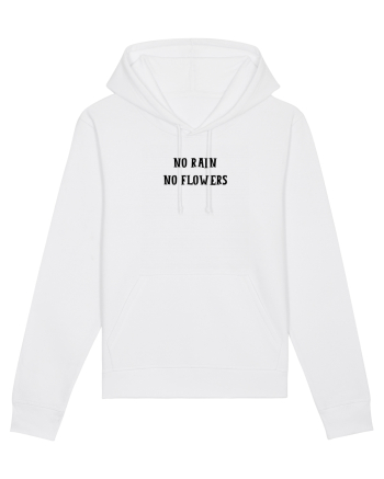 no rain no flowers White
