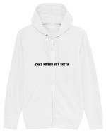 she s poison but tasty Hanorac cu fermoar Unisex Connector