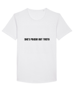 she s poison but tasty Tricou mânecă scurtă guler larg Bărbat Skater