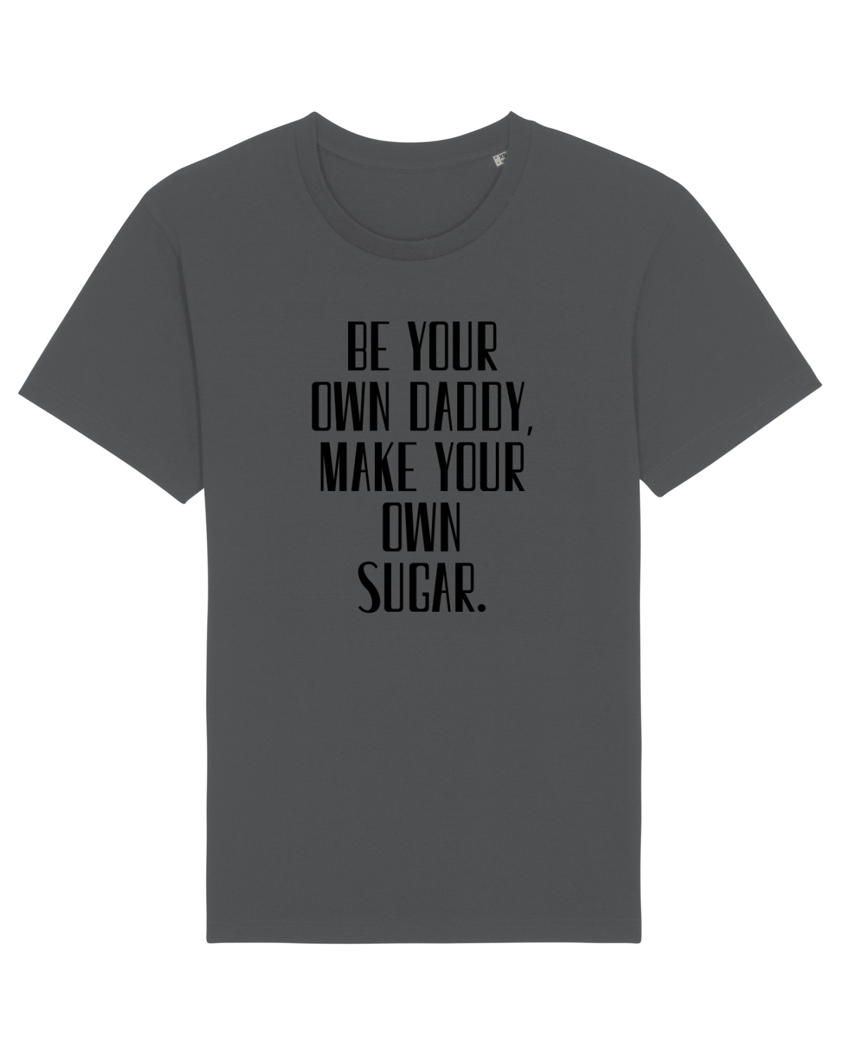 Tricou mânecă scurtă Unisex Rocker Anthracite