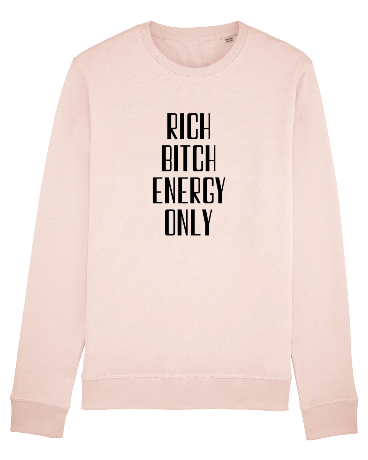 Bluză mânecă lungă Unisex Rise Candy Pink