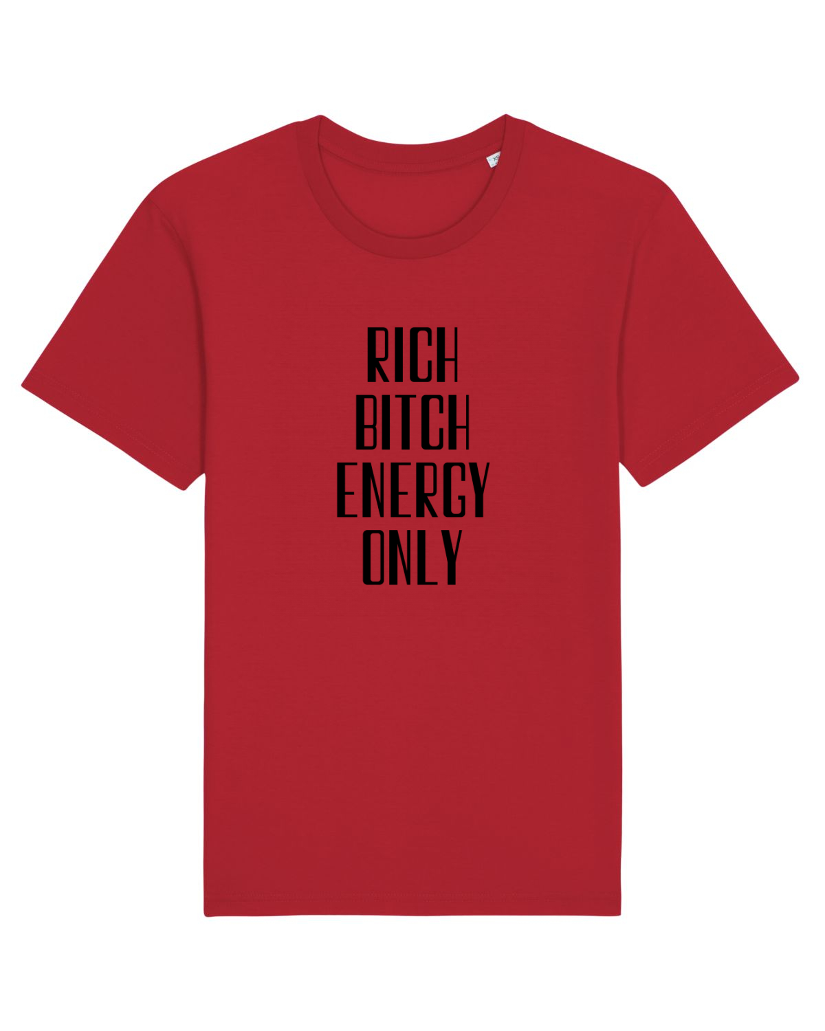 Tricou mânecă scurtă Unisex Rocker Red