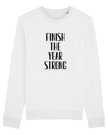 FINISH THE YEAR STRONG White
