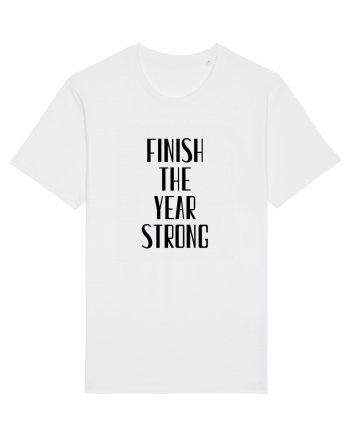 FINISH THE YEAR STRONG White
