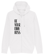 BE YOUR OWN BOSS Hanorac cu fermoar Unisex Connector