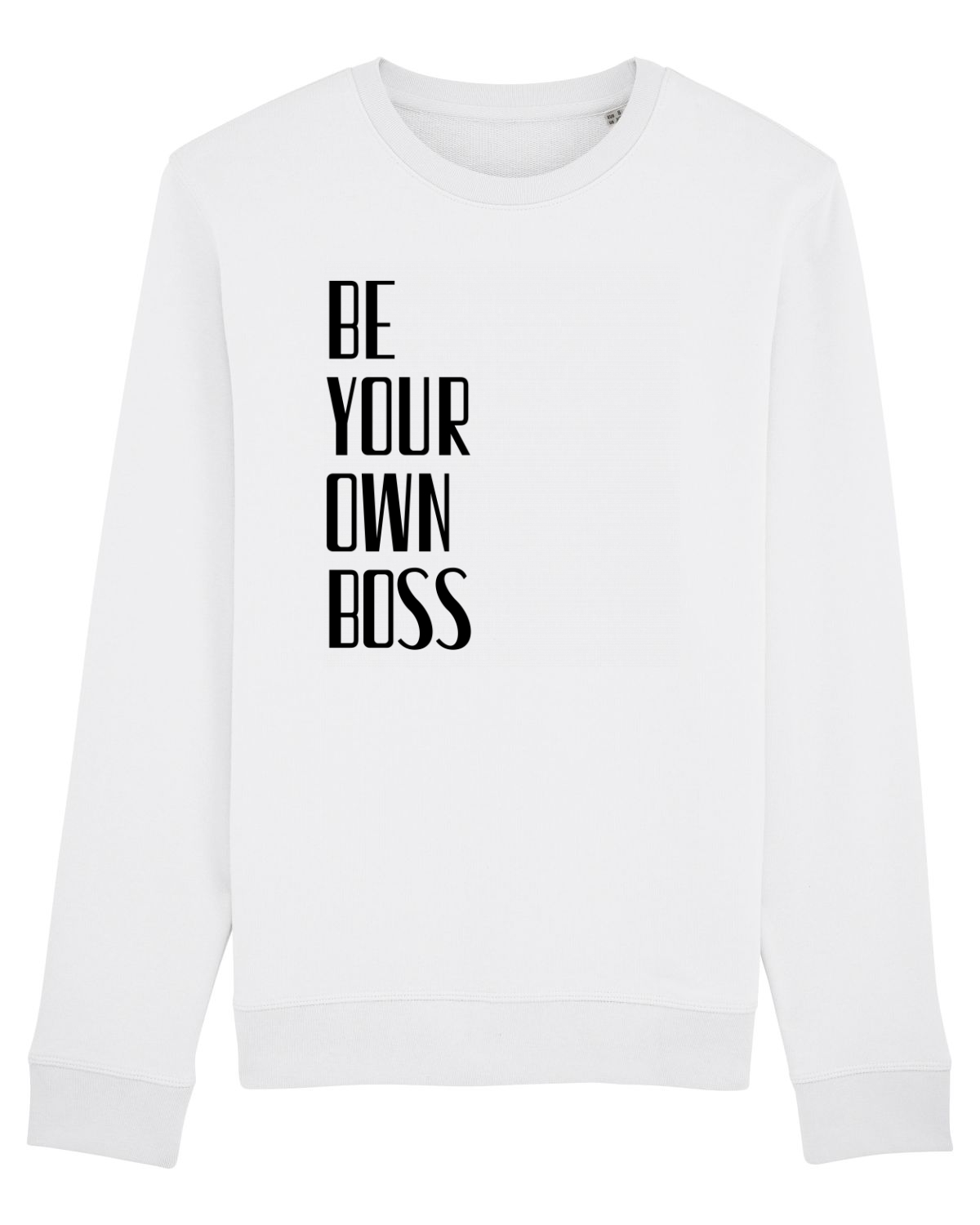 Bluză mânecă lungă Unisex Rise White