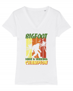 Bigfoot Tricou mânecă scurtă guler V Damă Evoker