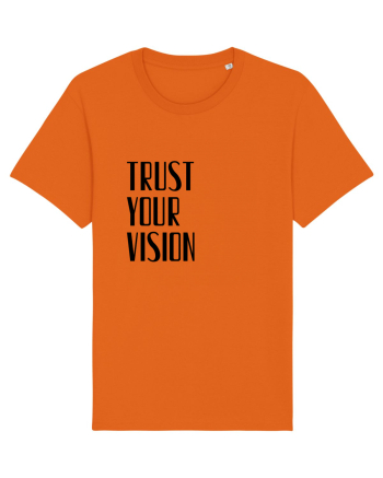 TRUST YOUR VISION Bright Orange