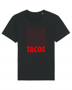 Tacos Tricou mânecă scurtă Unisex Rocker