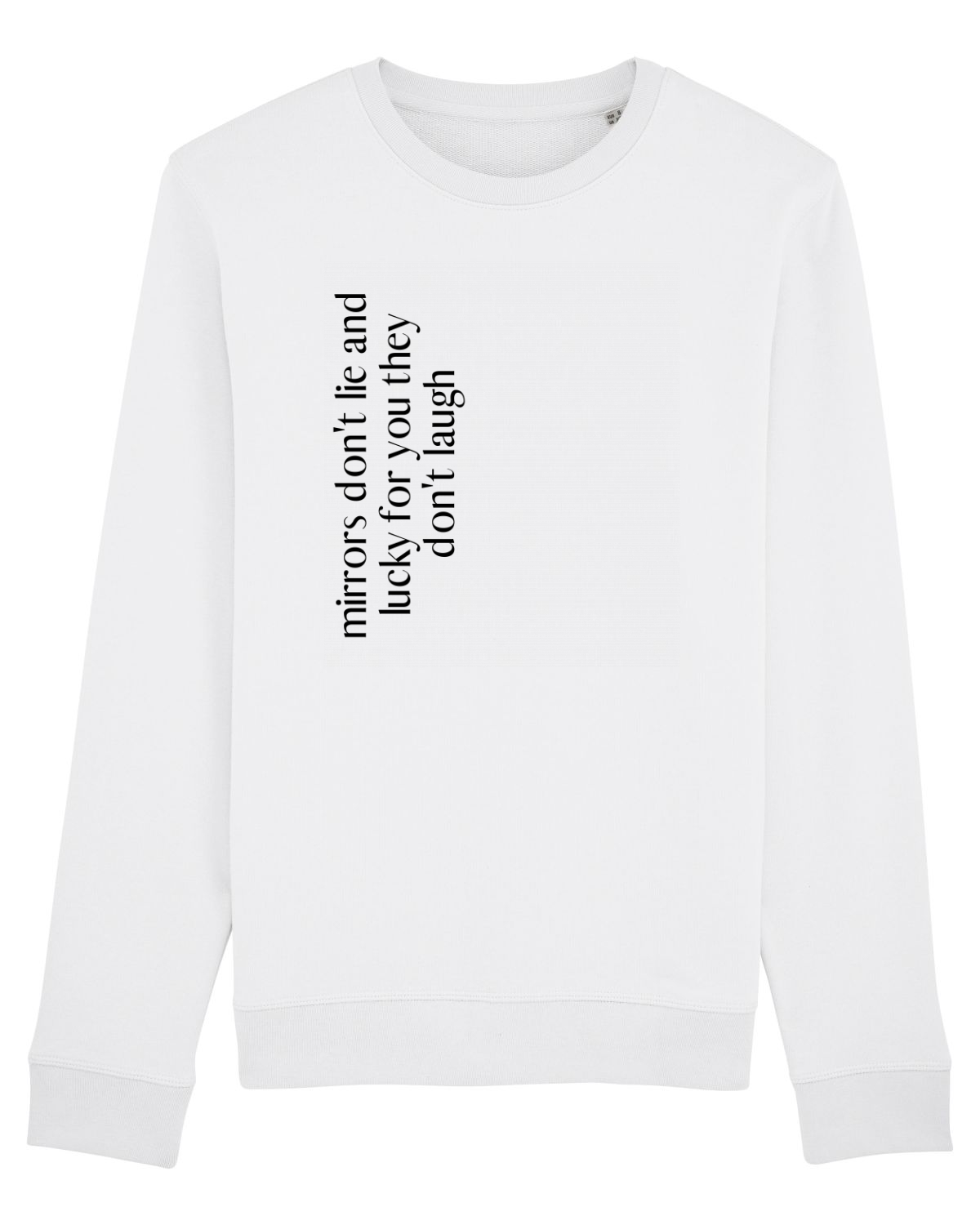 Bluză mânecă lungă Unisex Rise White