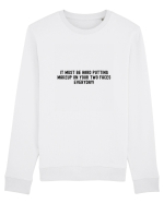 it must be hard... Bluză mânecă lungă Unisex Rise