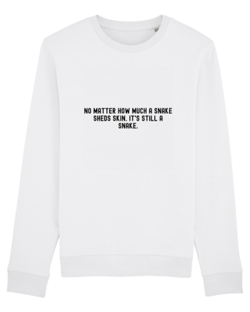 no matter how much... White