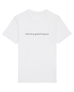 until i hit my goal fuck... Tricou mânecă scurtă Unisex Rocker
