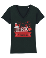 Bucurie / Iubire / Crăciun Tricou mânecă scurtă guler V Damă Evoker