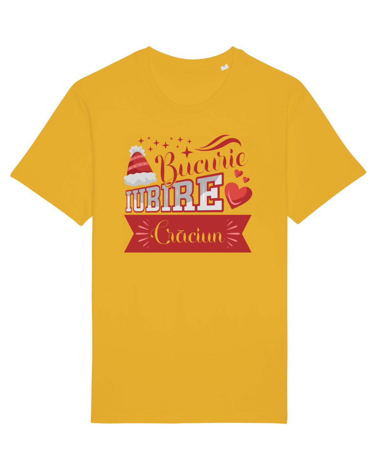 Tricou mânecă scurtă Unisex Rocker Spectra Yellow