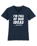 Full of bad ideas Tricou mânecă scurtă guler V Bărbat Presenter