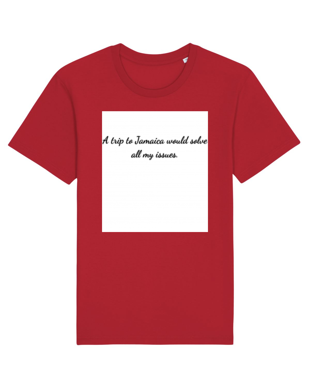 Tricou mânecă scurtă Unisex Rocker Red