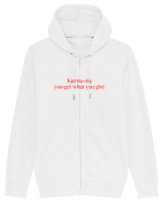karma 69... Hanorac cu fermoar Unisex Connector