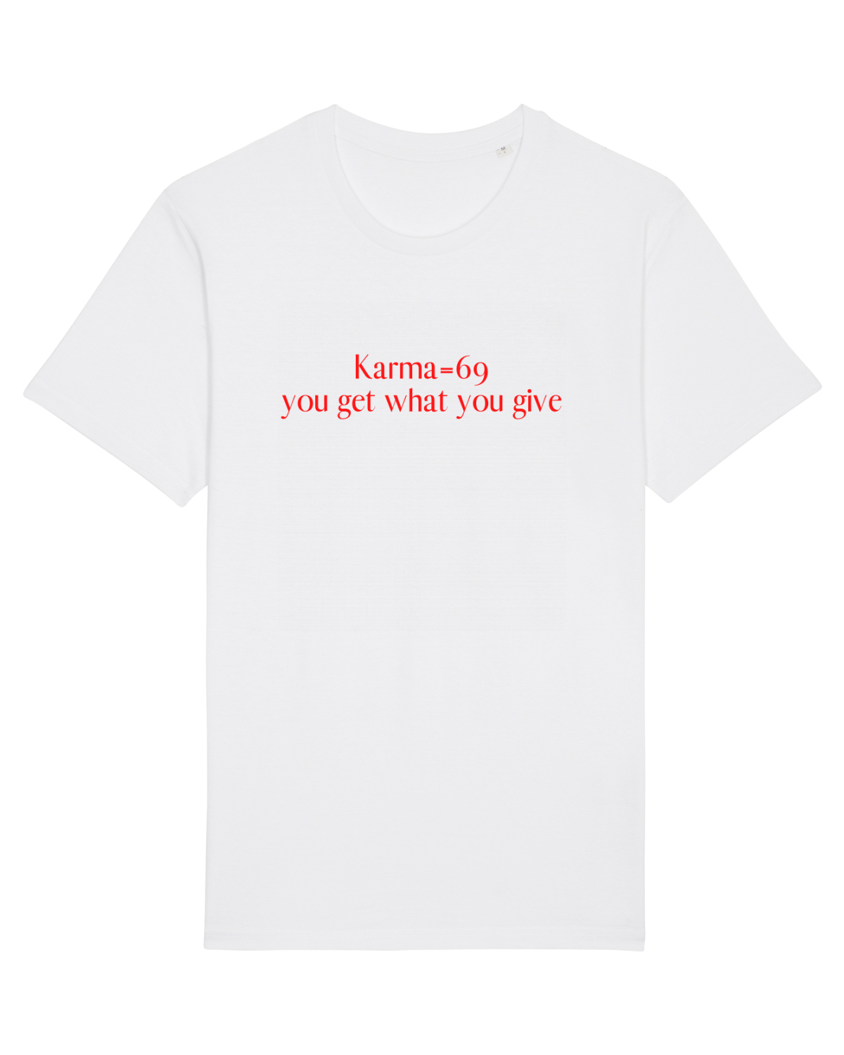 Tricou mânecă scurtă Unisex Rocker White