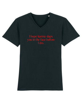 i hope karma... Black