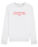 i hope karma... Bluză mânecă lungă Unisex Rise