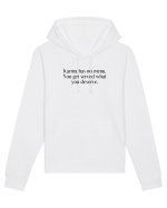 karma has no menu... Hanorac Unisex Drummer