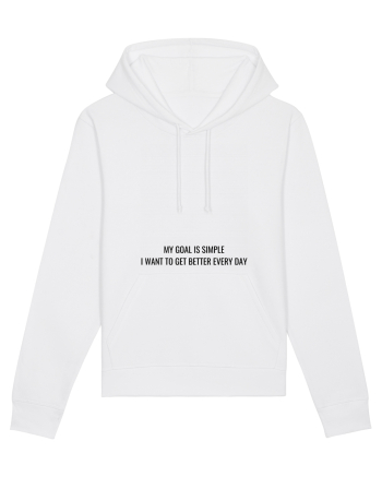 my goal is simple... White