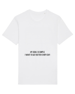 my goal is simple... Tricou mânecă scurtă Unisex Rocker