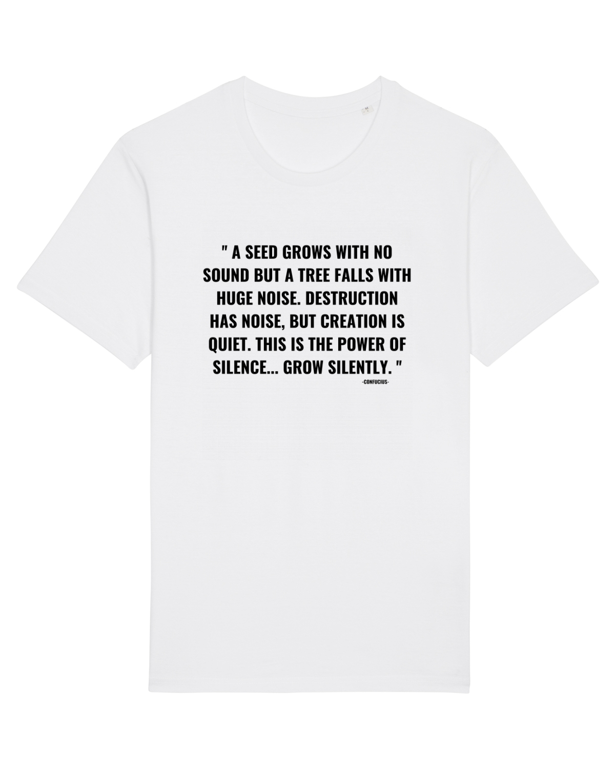 Tricou mânecă scurtă Unisex Rocker White